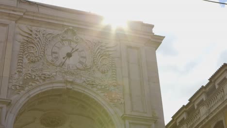 Arco-Del-Triunfo,-Praça-Do-Comércio-Lisboa