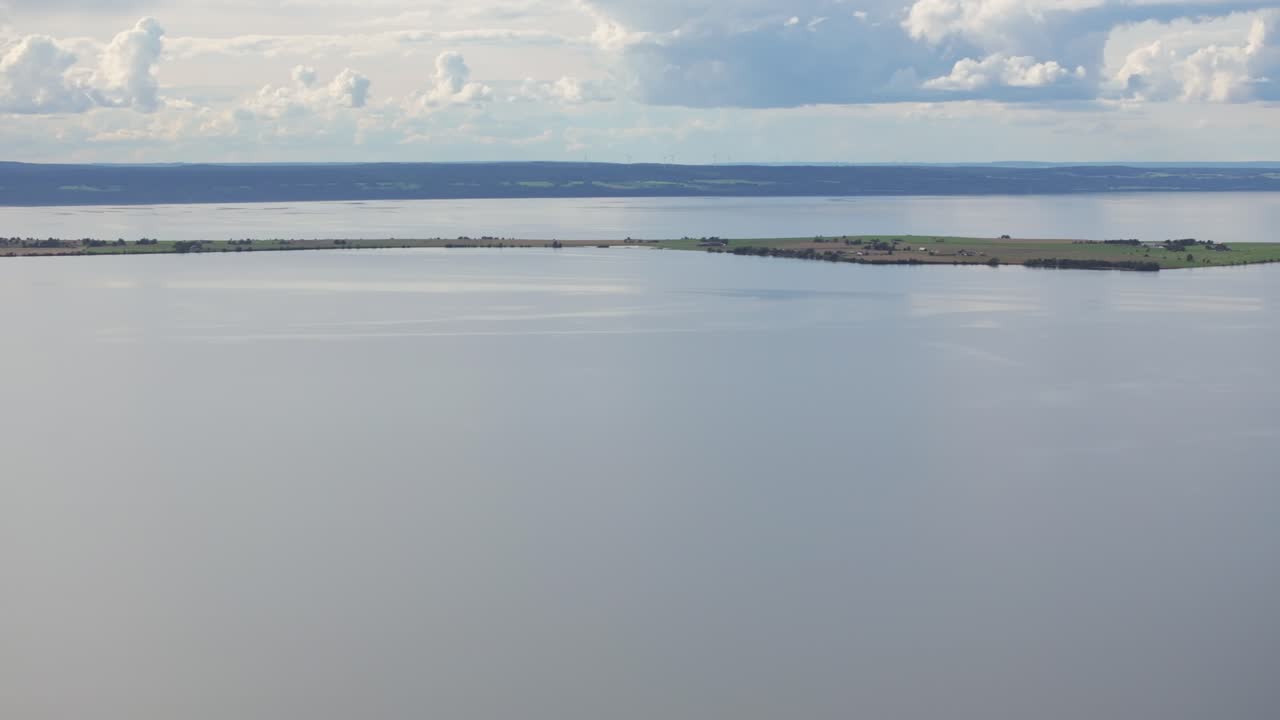 Overlooking Visingso Island And Lake V&auml;ttern In Sweden
