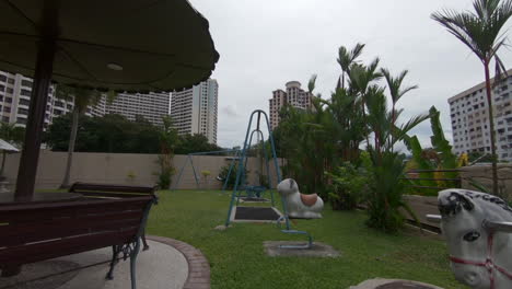 park footage with playground, outdoor, public