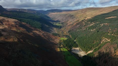 glenmalure, wicklow, ireland, february 2022