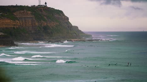 Playa-Merwether,-Newcastle,-Nueva-Gales-Del-Sur,-Australia