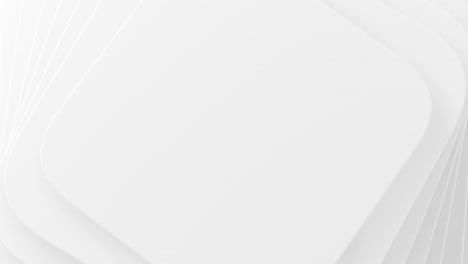 abstract white geometric shapes