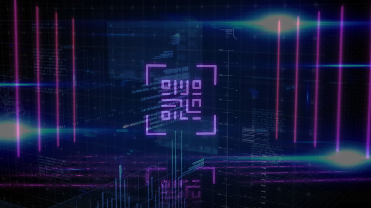 animación del código qr a través del procesamiento de datos digitales