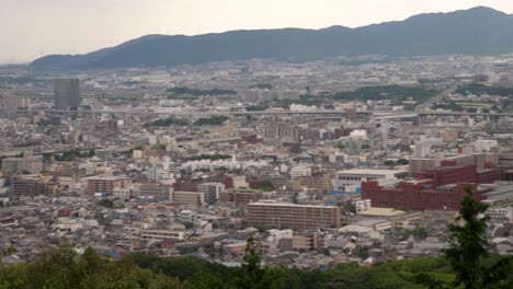 Rechte-Pfanne-Der-Stadtlandschaft-Von-Kyoto