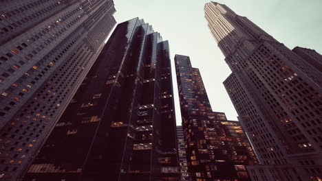 aweinspiring giants gazing at the towering skyscrapers of new york city