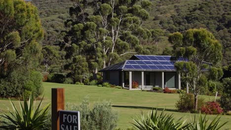 countryside home for sale with solar panels