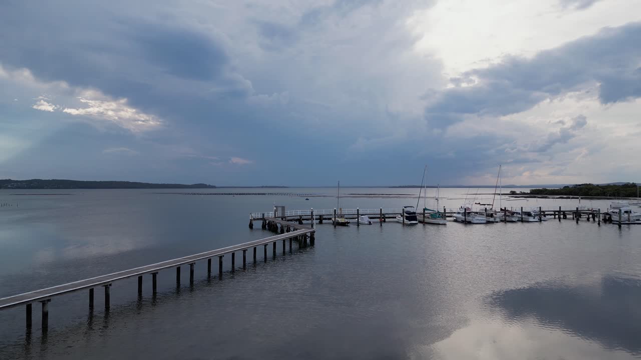 embarcadero en soldiers point salamander bay nsw, australia