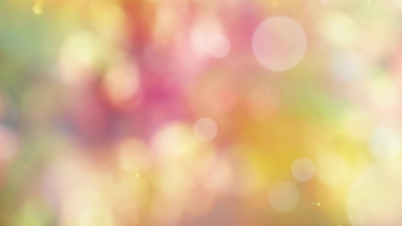 보케와 함께 추상적인 스프링 배경