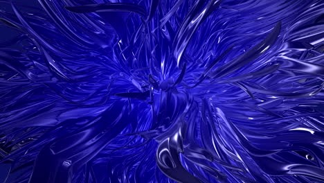 dynamic blue liquid in mesmerizing swirls