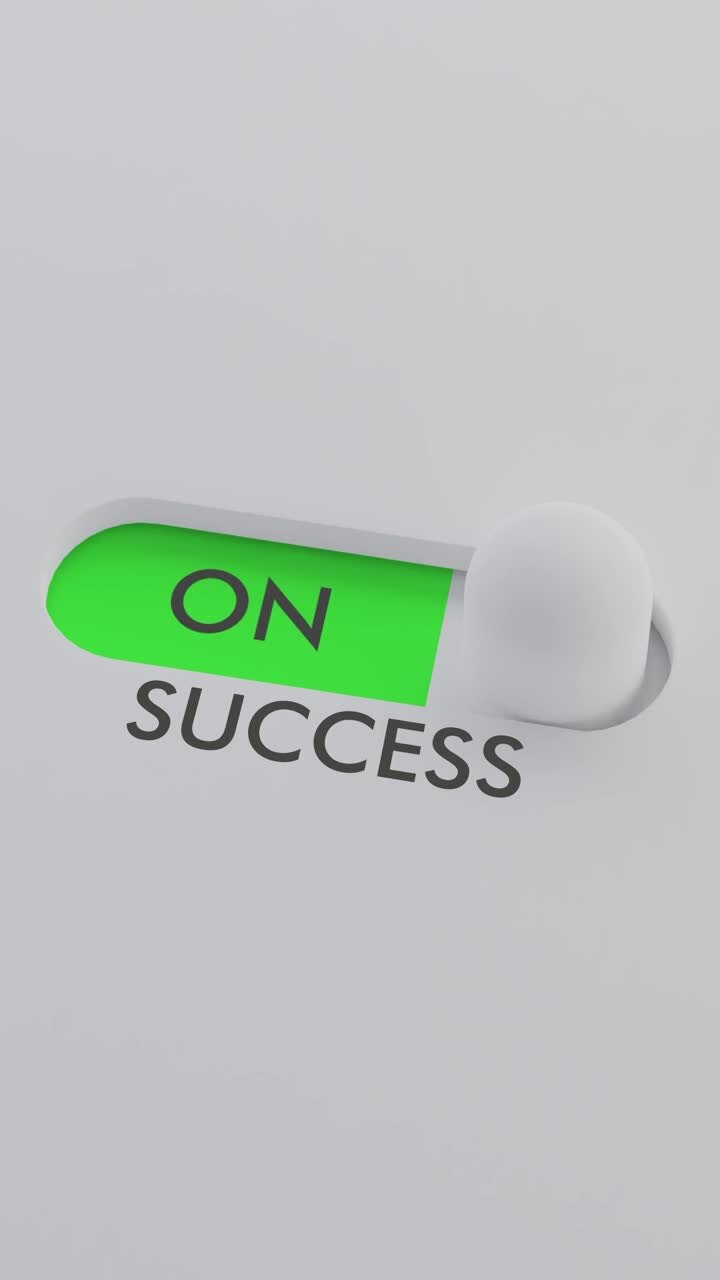 Switching on the SUCCESS switch Vertical Video