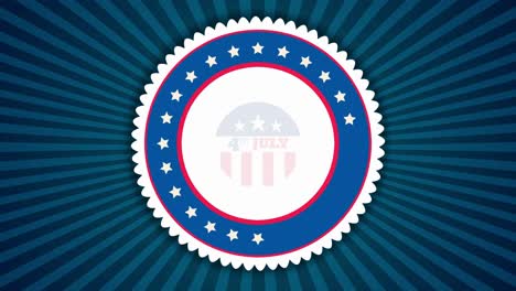 4th-of-July-Celebratory-Animation-Showing-a-Sale-Badge-Overlayed-on-American-Flag-Colors