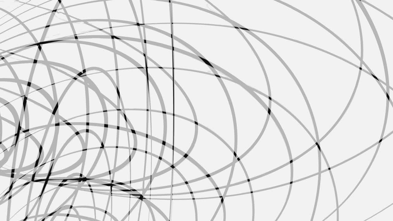 arte de línea abstracta