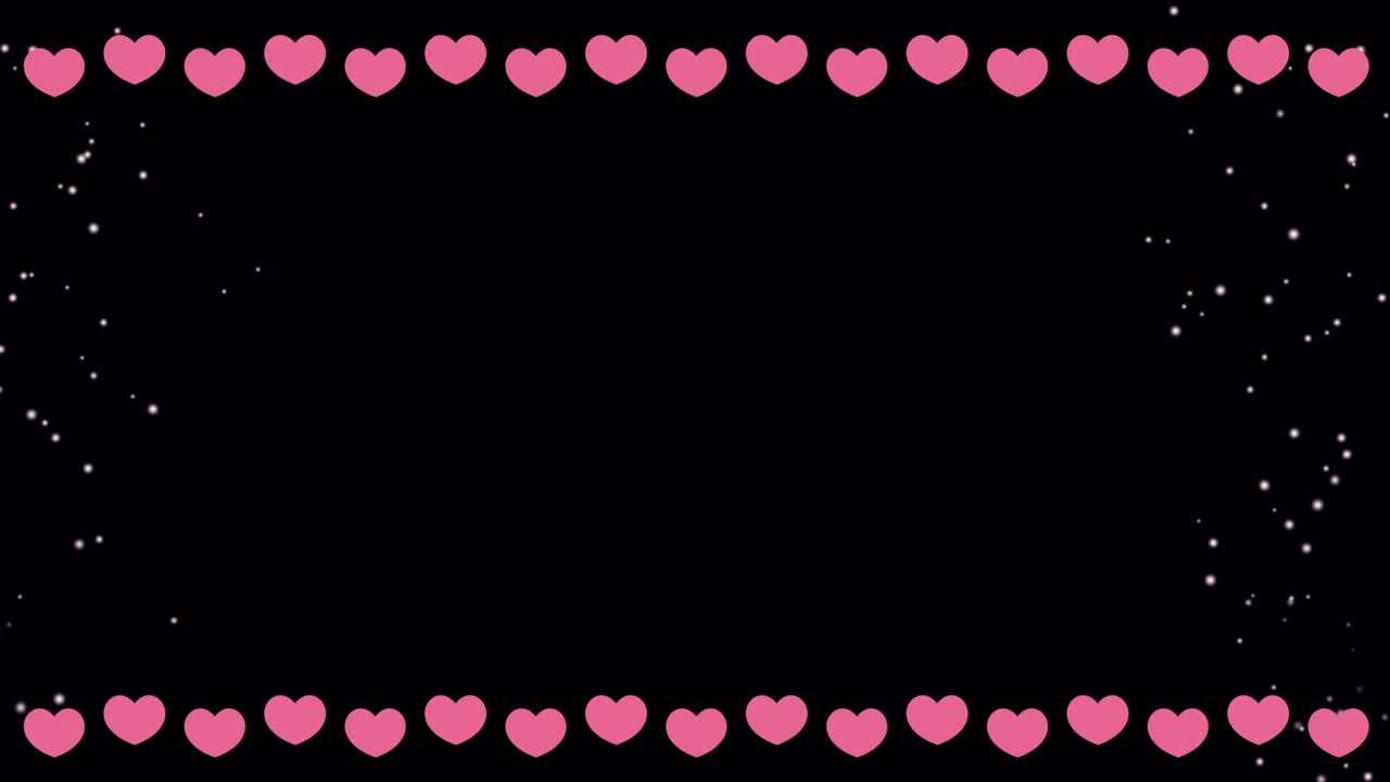 크고 작은 심장은 love.cute 비디오 프레임 재료와 같은 흥미진진한 상황에서 사용할 수 있습니다.