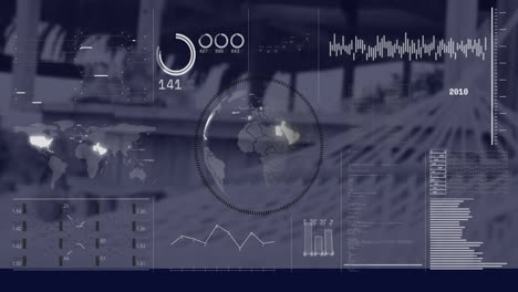 Animación-Del-Procesamiento-De-Datos-Financieros-En-La-Oficina