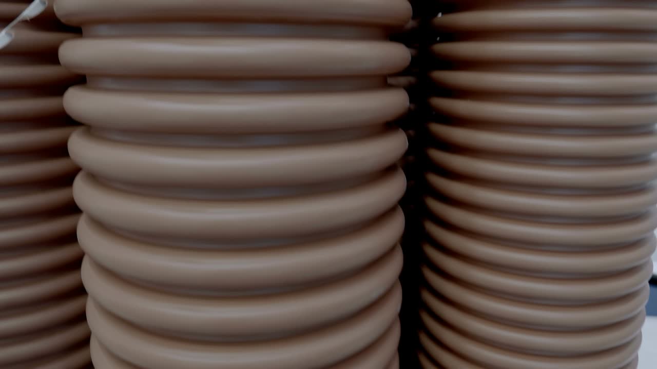 폐수 제거를 위한 대역의 플라스틱 파이프 플