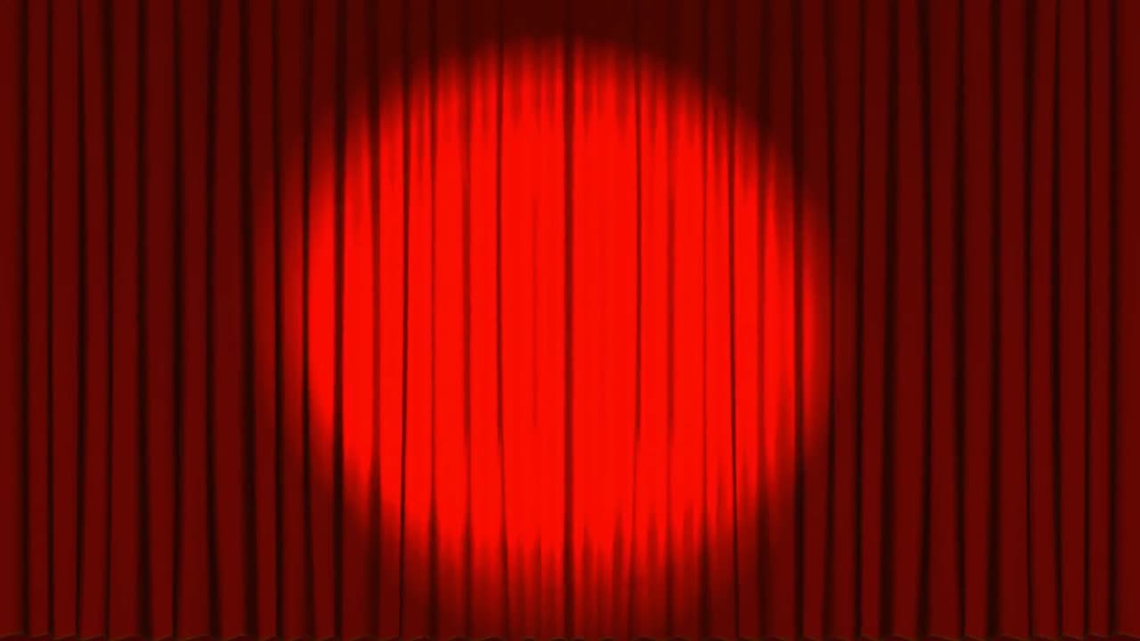 escenario de teatro con gente bailando