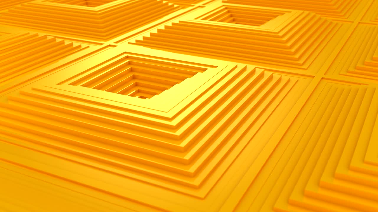 Squares Formed A Wave