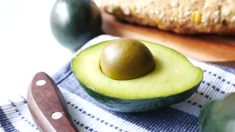 avocado and bread