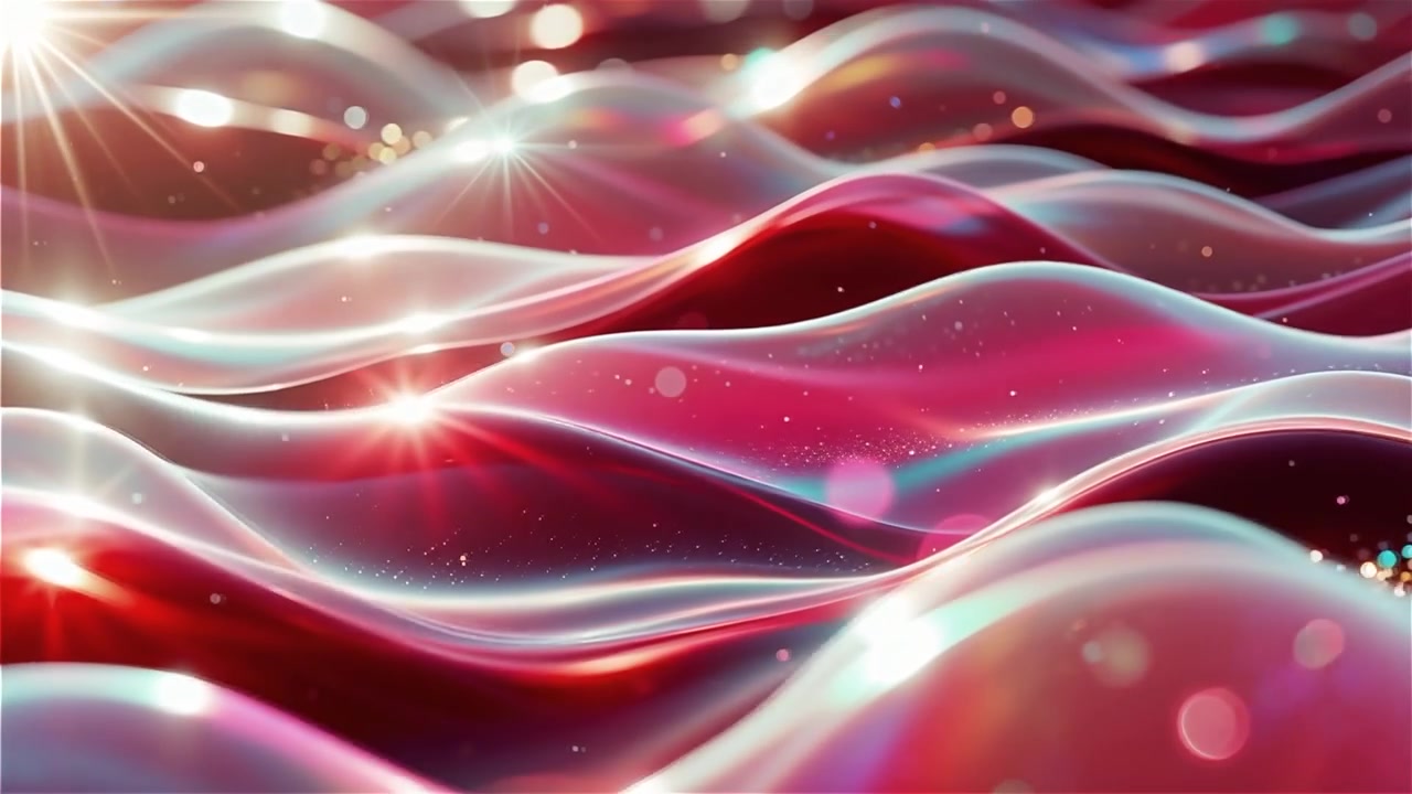 Abstract Flowing Light Waves Background