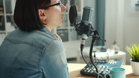 Podcast Recording Session