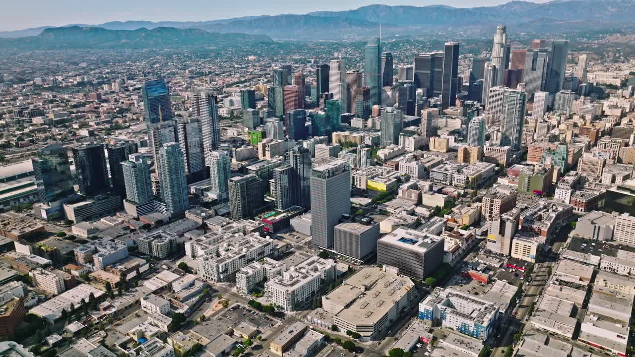 로스앤젤레스 시내 스카이라인