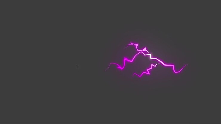 Pink Lightning Effect