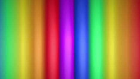 animación de rayas y colores del arco iris que se mueven en un bucle sin costuras