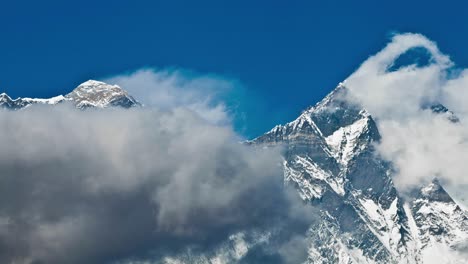 Aconcagua-Zeitraffer-Tag-Nacht-Übergang