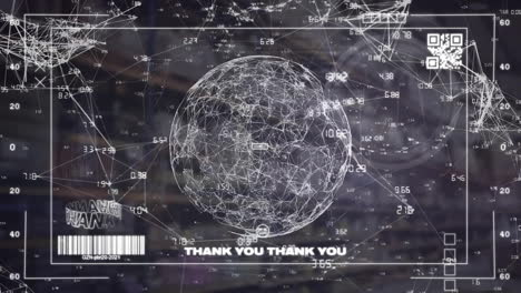 Animación-Del-Globo-Y-El-Procesamiento-De-Datos-En-La-Pantalla.