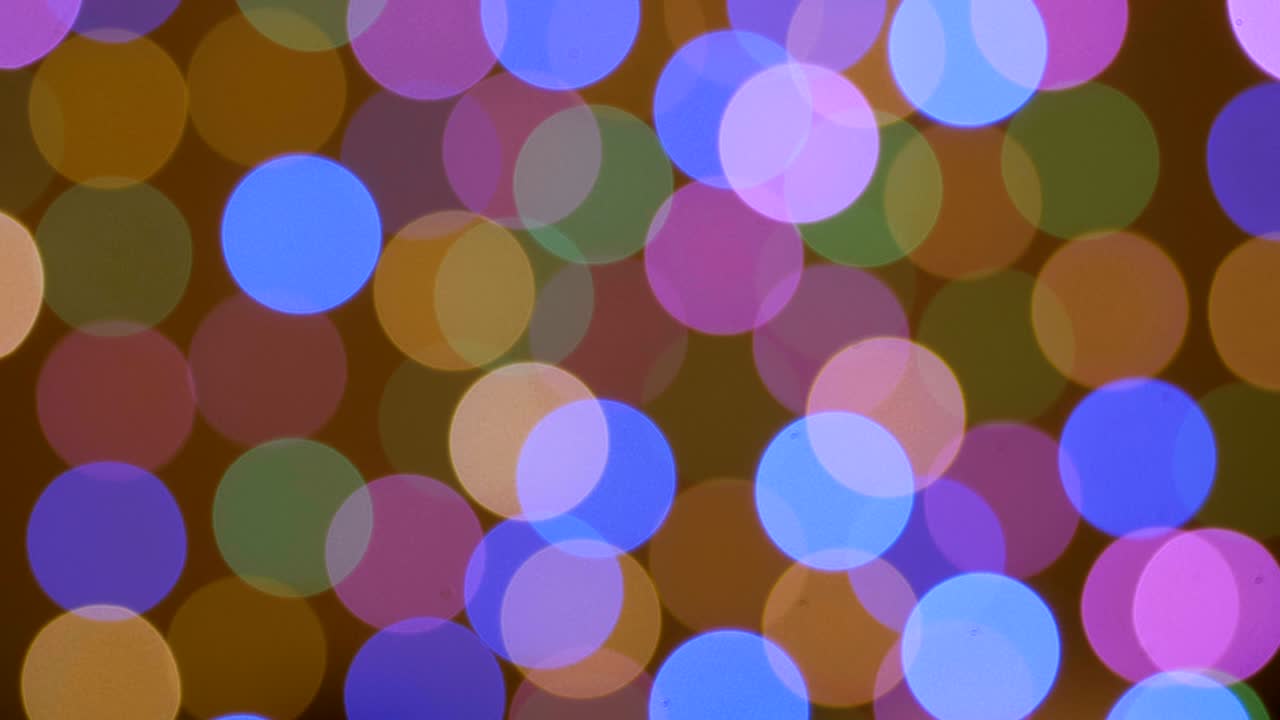 추상적인 흐릿한 보케, 밝은 파티 조명, 반이는 불명확한 배경, 크리스마스, 새해 배경, uhd 4k, 불명명확한 빛, 다채로운 반사, 루프가 가능한 보케, 원, 화려한 벽지.