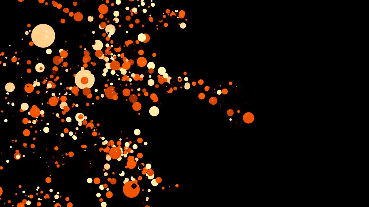 el fondo de las bolas 3d. círculos 3d dinámicos