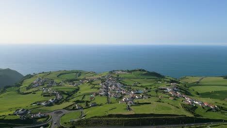 algarvia civil parish set on lush hills overlooking atlantic, nordeste