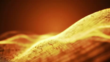 Warm hues of orange and yellow dance across the screen, creating a mesmerizing display of flowing patterns. The soothing visuals evoke a sense of calm and tranquility in the viewer.