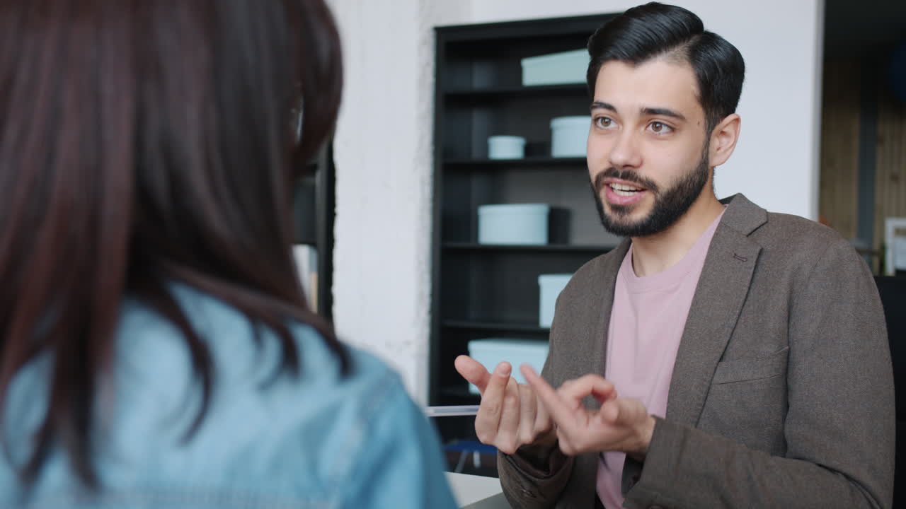 reunión de negocios o entrevista