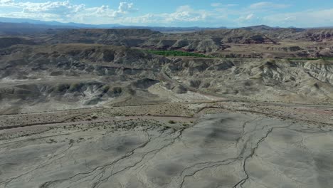 4k aerial of capitol reef national park in utah, usa