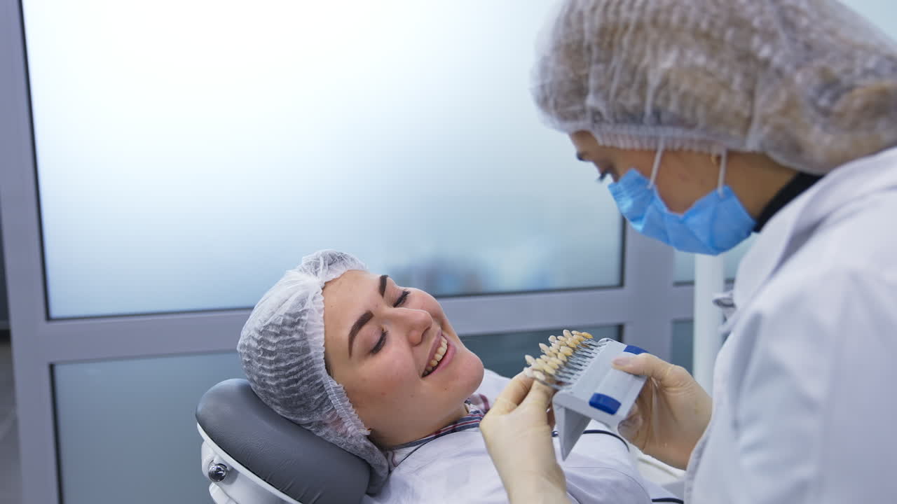 Teeth Whitening Consultation at the Dentist