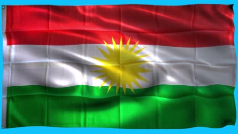 The-flag-of-Kurdistan