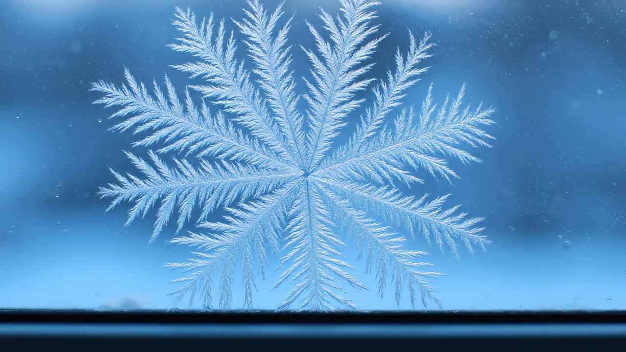 Close-up of a Snowflake