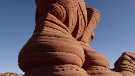 sandstone rock formations in the desert