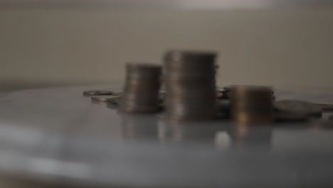 close up take of various coins in american currency