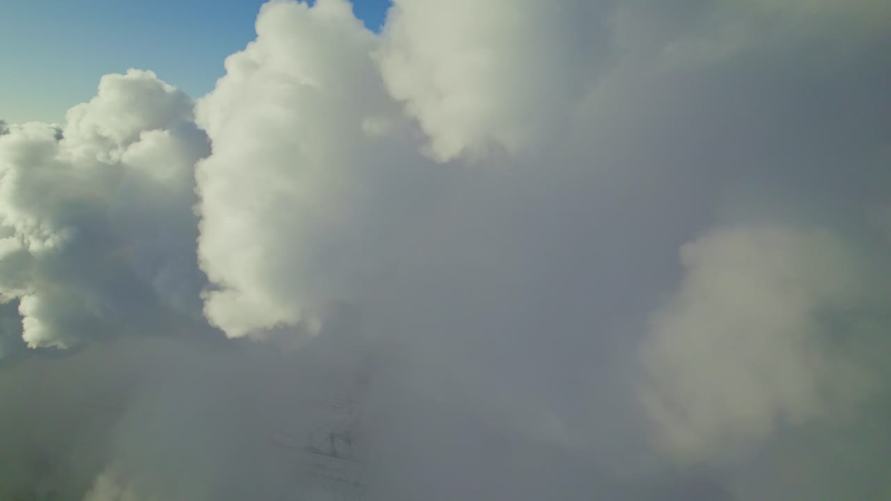 위 에서 볼 수 있는 구름 풍경