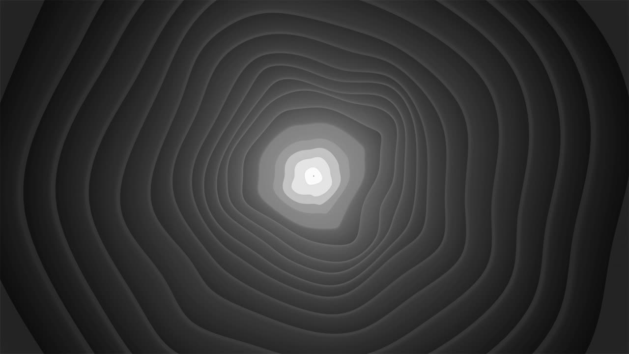 Abstract pattern of noise circles with the effect of waving.