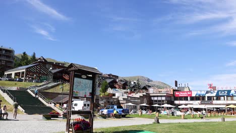 panoramic view of buildings and landscape