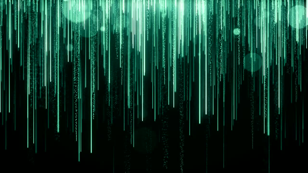 Particles dust abstract light bokeh motion titles cinematic background loop