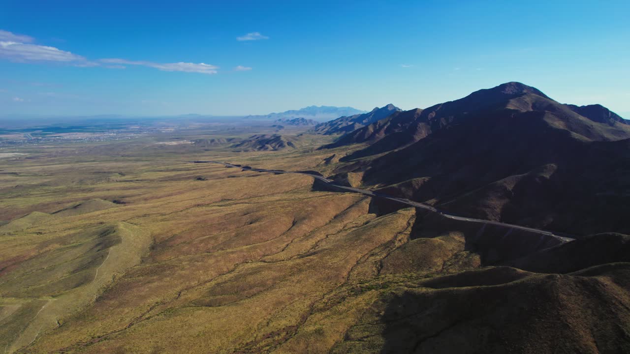 carretera transmontaña, parque estatal de las montañas franklin, el paso texas