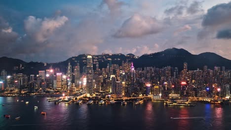 la isla de hong kong desde el cielo 100 noche 4