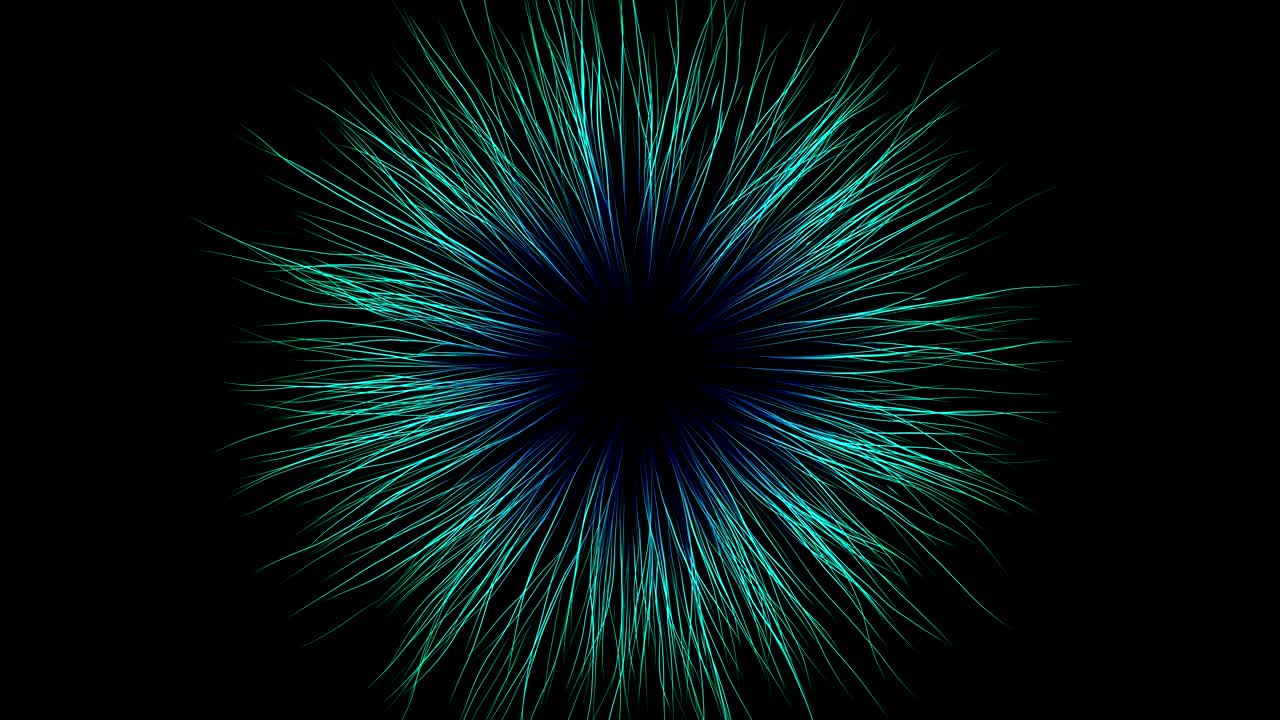 Abstract Ring Background. Hair Design