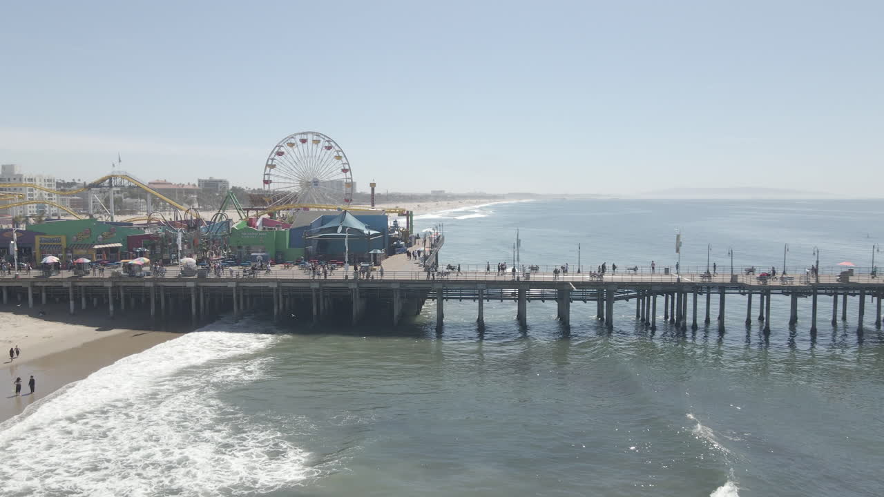 Santa Monica Pier and Beach