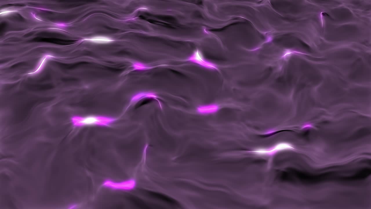 Abstract background of water waves with neon illumination