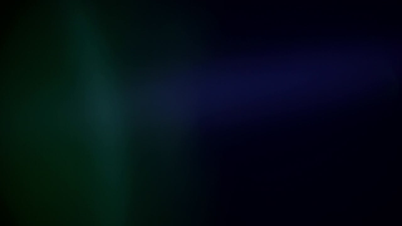 Abstract glass light leaks reflections on black background